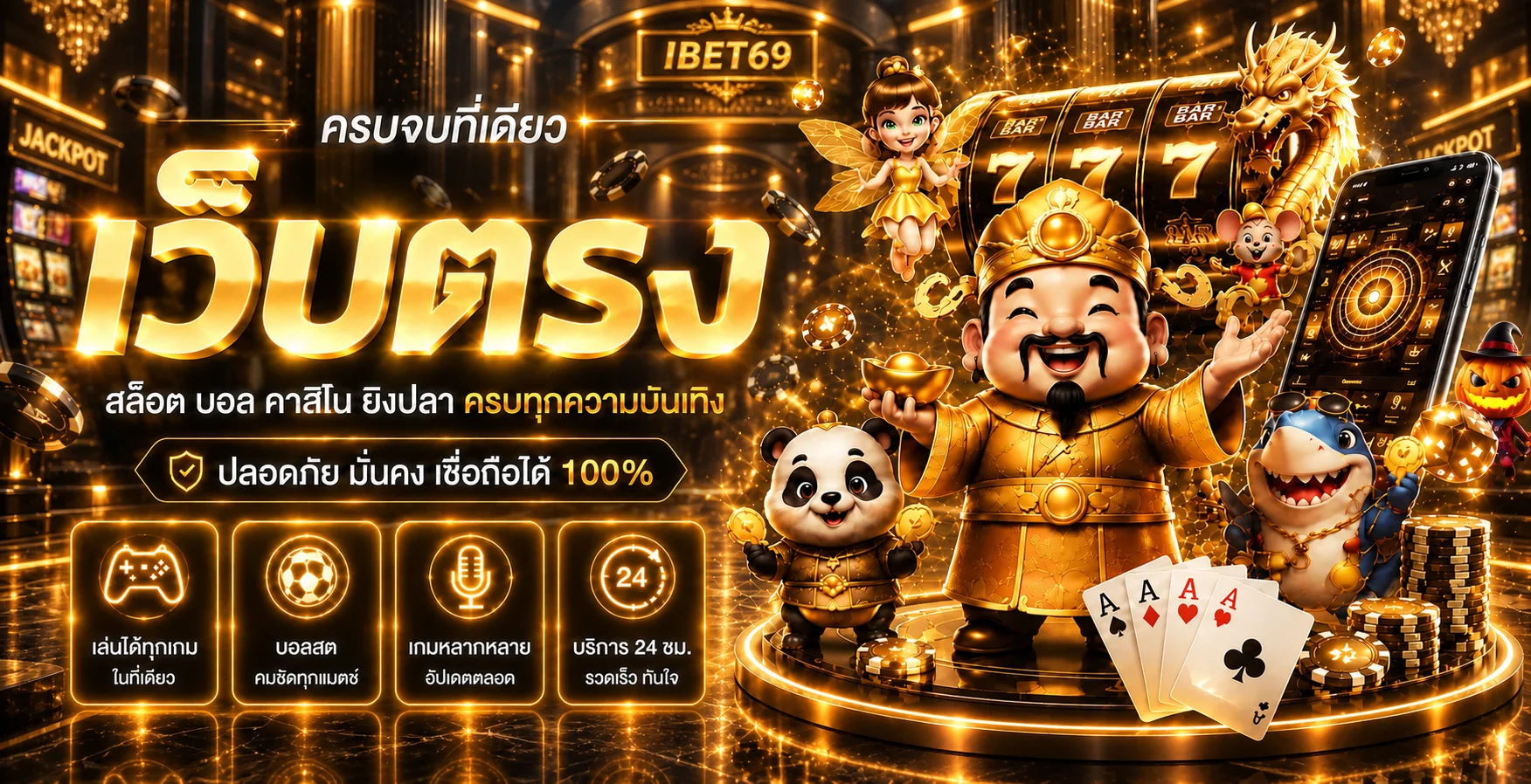 ภาพรวมบริการ IBET69 ทางเข้าและเกมออนไลน์
