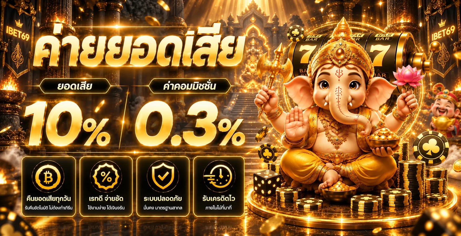 IBET69 เว็บตรง สล็อต ฝากถอนออโต้ | ทางเข้า